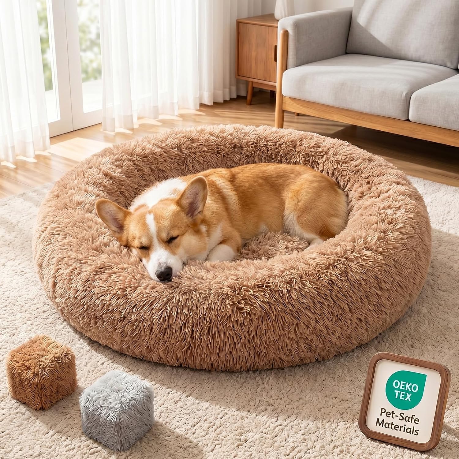 Detalle de Orthopedic Dog Bed, 42-Inch