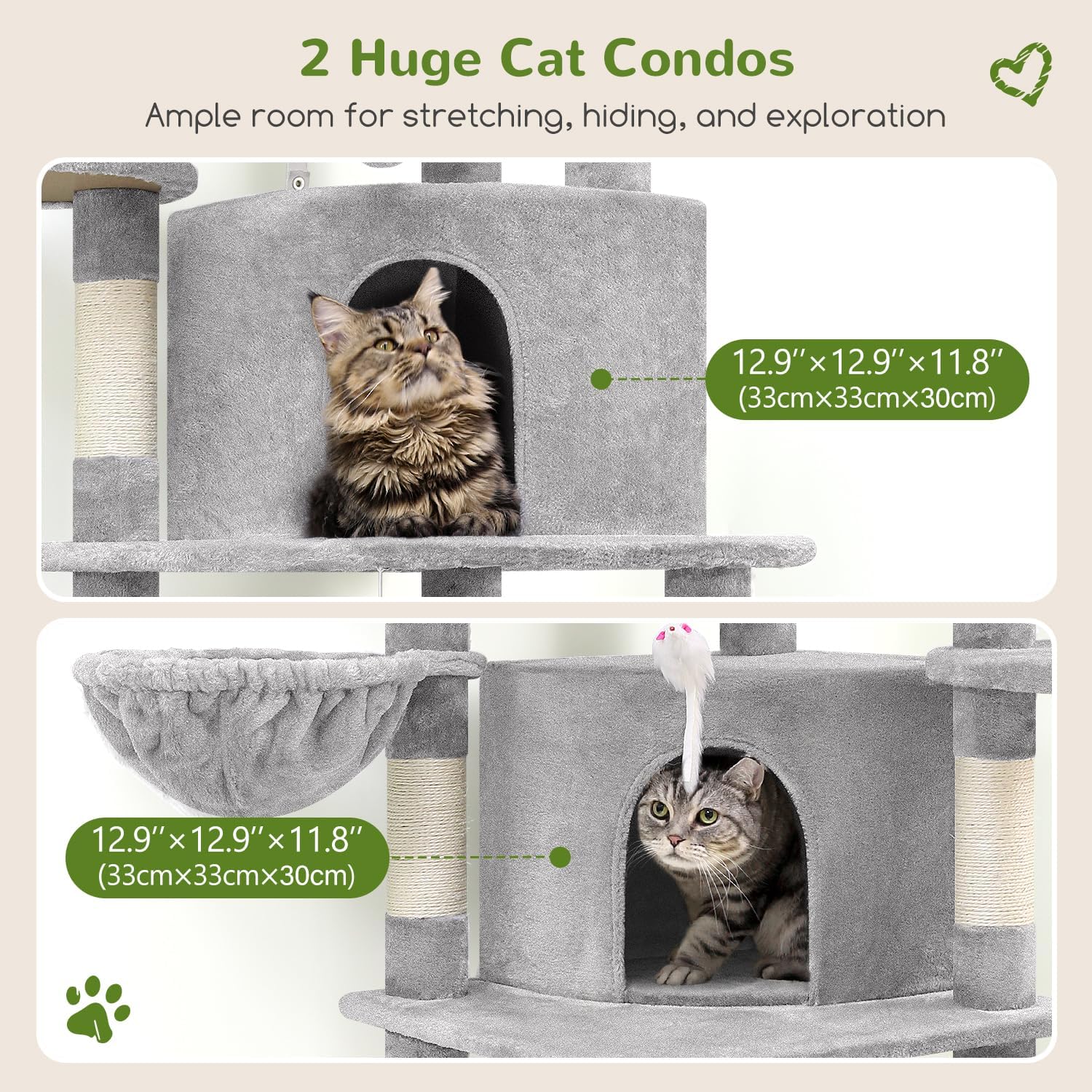 Detalle de Globlazer Cat Tree, 66-Inch