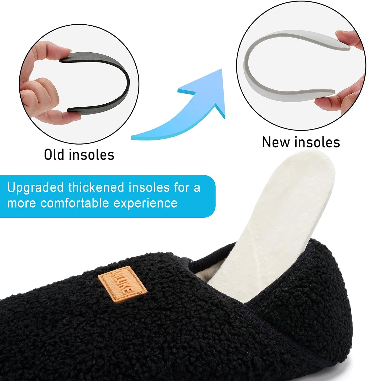 Detalle 2 de ANLUKE Women Men Slipper Socks 🏡