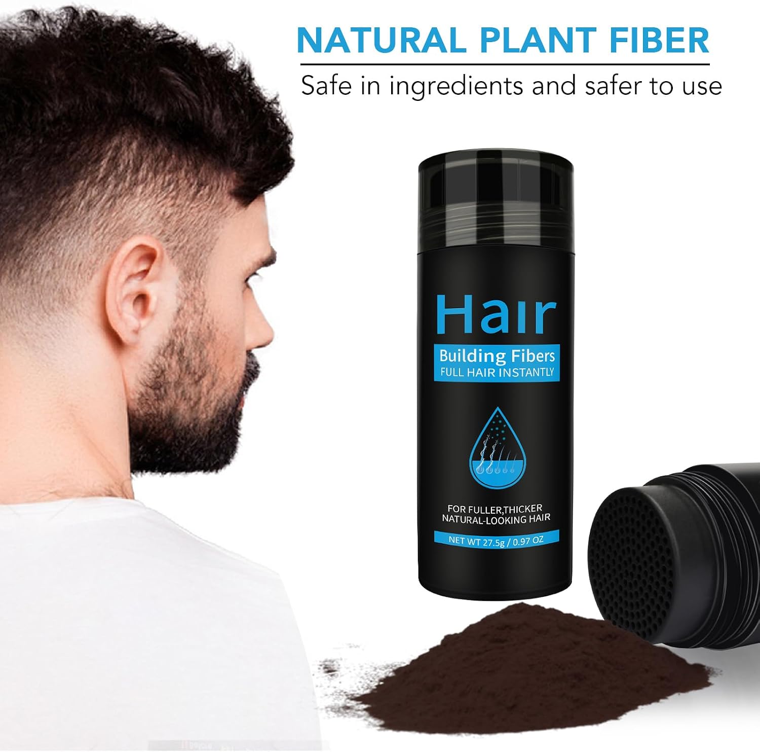 Thumbnail 5 de Polvere Volumizzante Castano Scuro 27,5g 💇