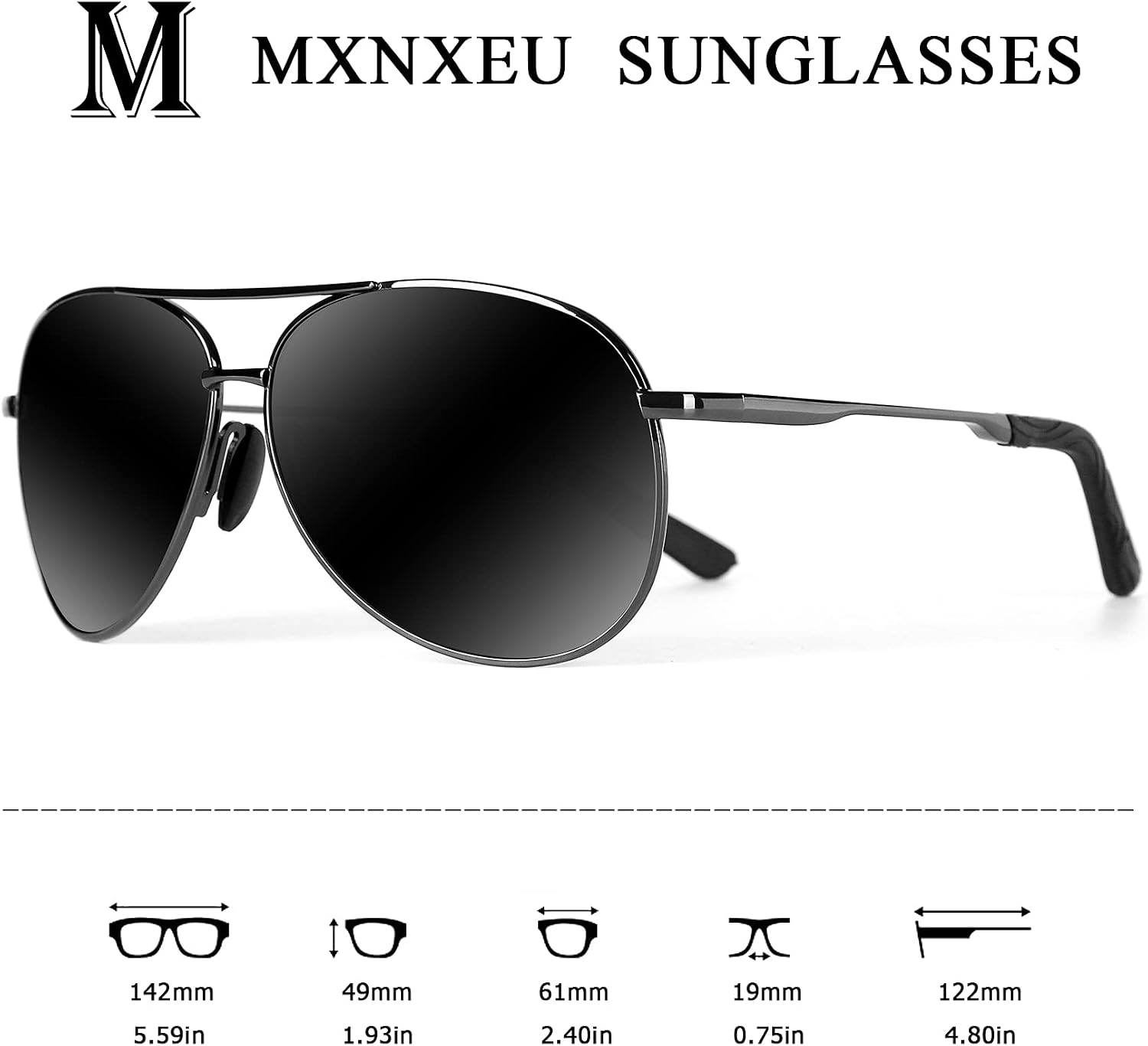 Detalle 2 de MXNXEU Fahrerbrille mit UV400 Polarisation