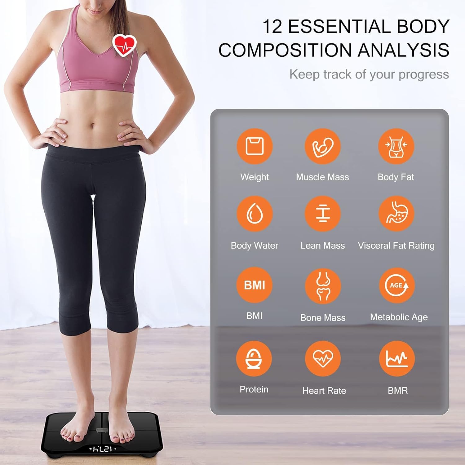 Detalle de iHealth Smart Scale Nexus Pro