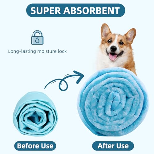 Detalle de Nobleza Empapadores para Perros 40x60 cm (50 unidades) – Alfombrillas desechables absorbentes con protección antihumedad