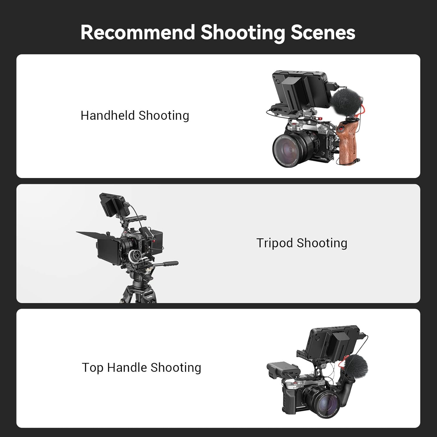 Thumbnail 5 de SMALLRIG X-T5 Vollkäfig für FUJIFILM XT5