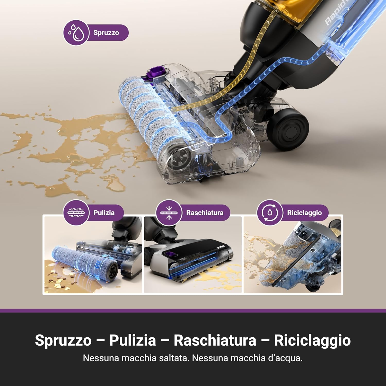 Detalle 2 de EUREKA RapidWash NEW630 21.600 Pa