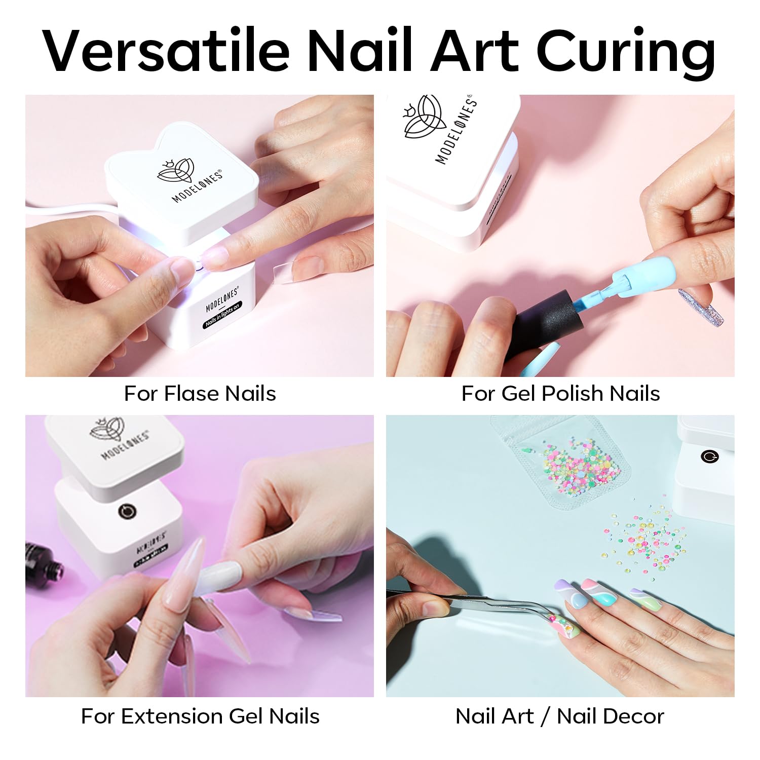 Detalle 2 de Modelones Mini UV Nail Lamp, 800mAh