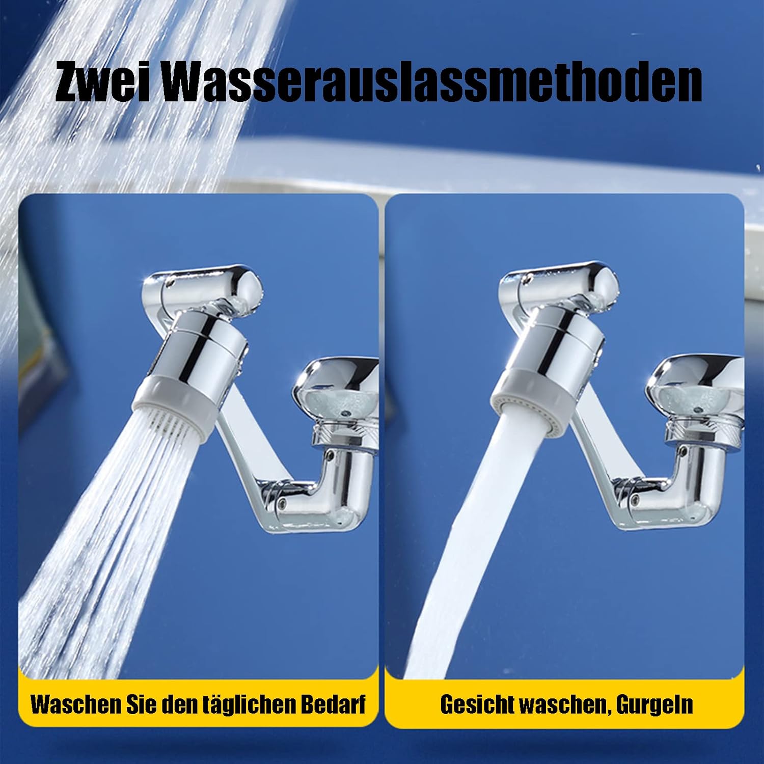 Thumbnail 4 de YRAKOZIN 1440° Drehbarer Verlängerungshahn