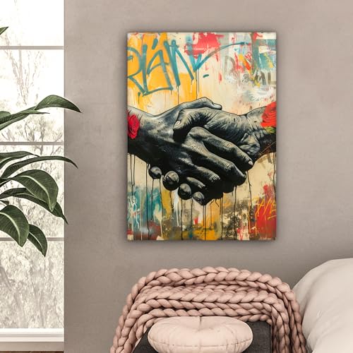 Thumbnail 5 de MuchoWow Impression murale roses 50x70 cm ⚙️