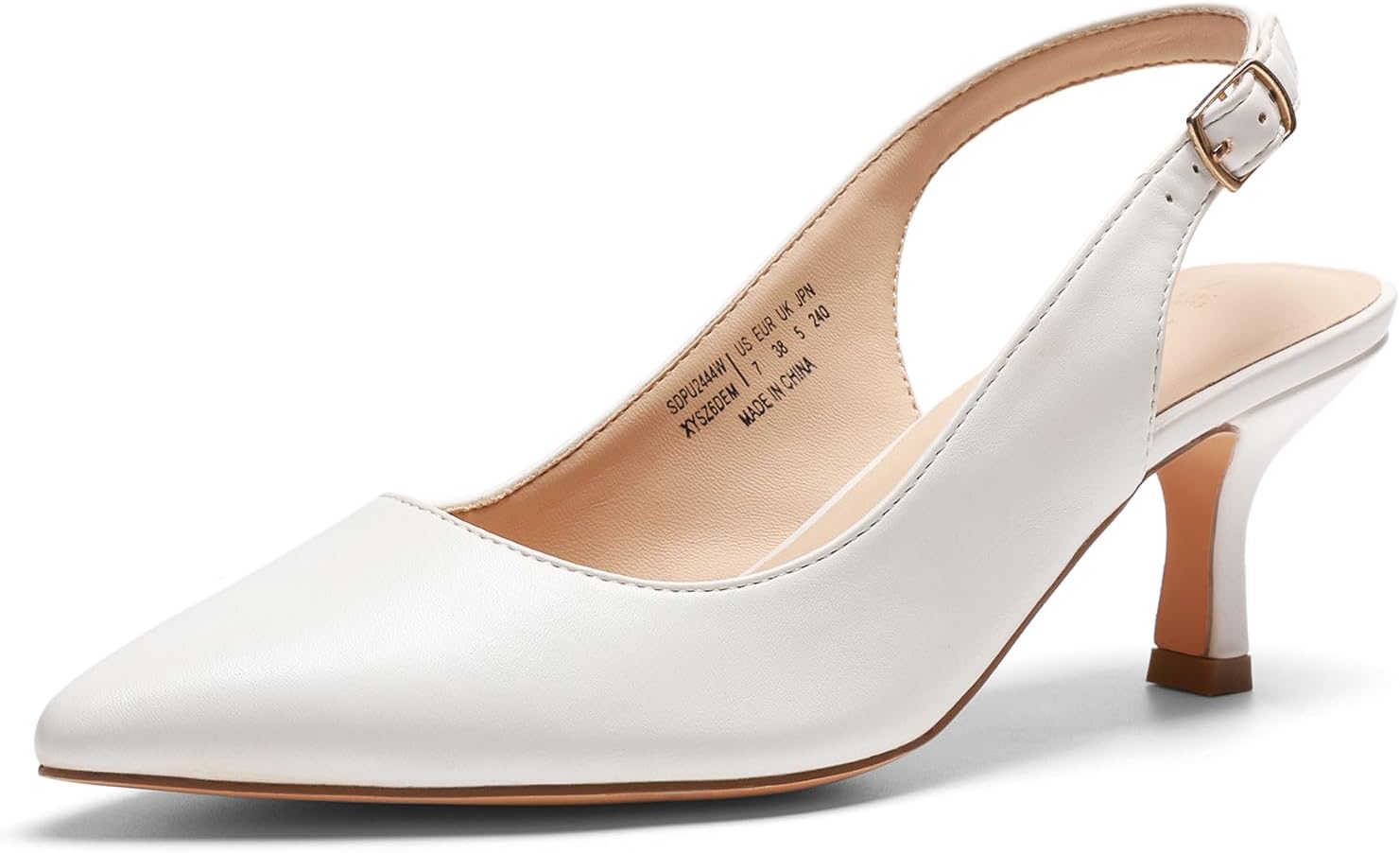 Detalle de DREAM PAIRS Kitten Heel Slingback Pumps ⚙