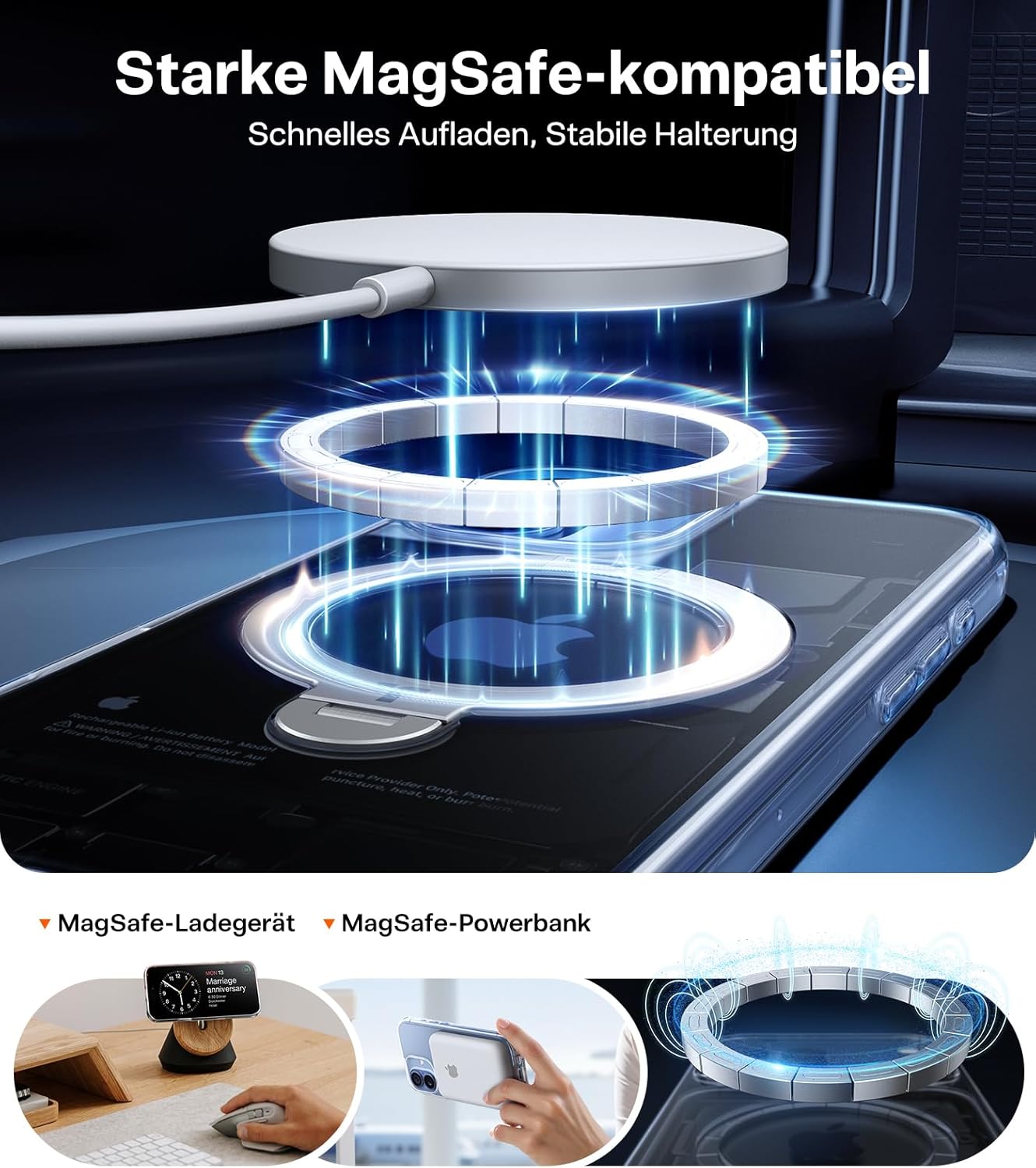Thumbnail 3 de TORRAS Ostand Q3 Spin für iPhone 17 Hülle 360° Ständer