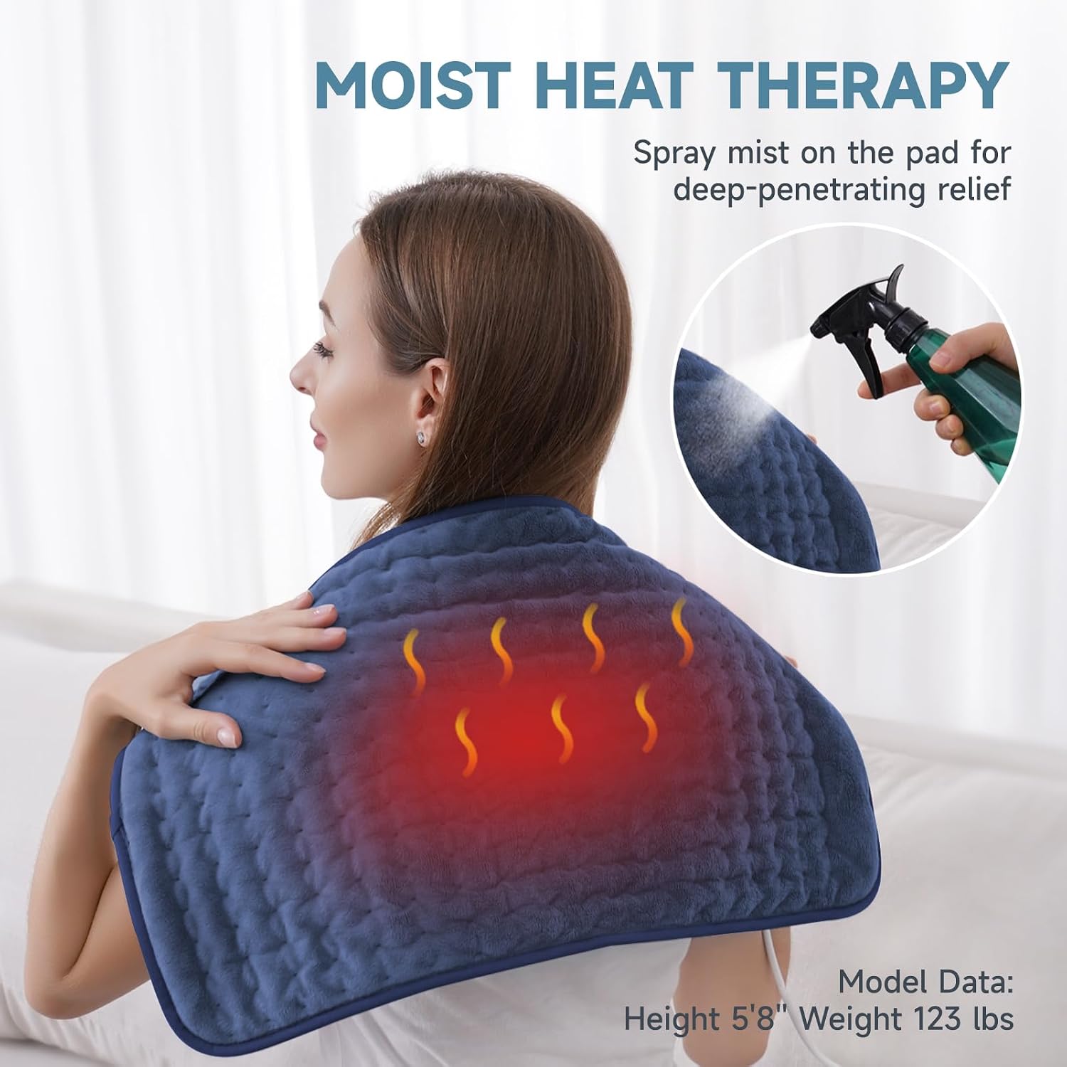 Thumbnail 4 de Electric Heating Pad, 33 x 17 Inches