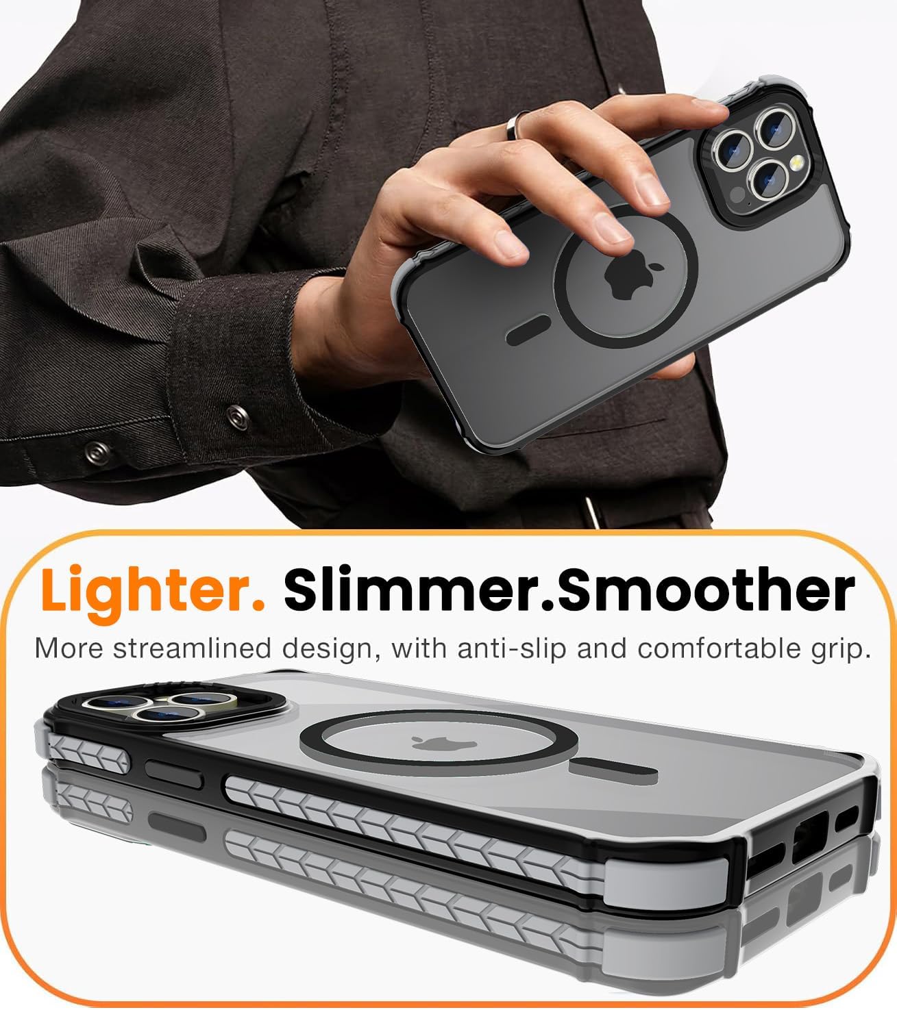 Thumbnail 5 de DEERLAMN Magnetic Case iPhone 15 Pro Max