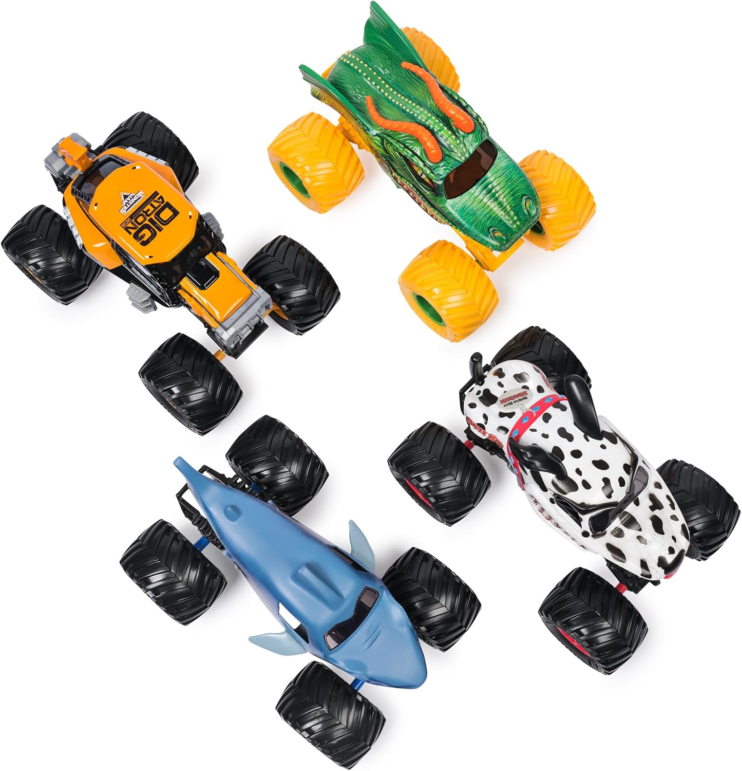 Detalle de Monster Jam Digatron 1:24 Scale Collector Die-Cast Monster Truck