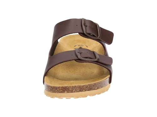 Detalle de Lico Mules Bioline Man pour homme, Marron 1 – Confort et élégance décontractée