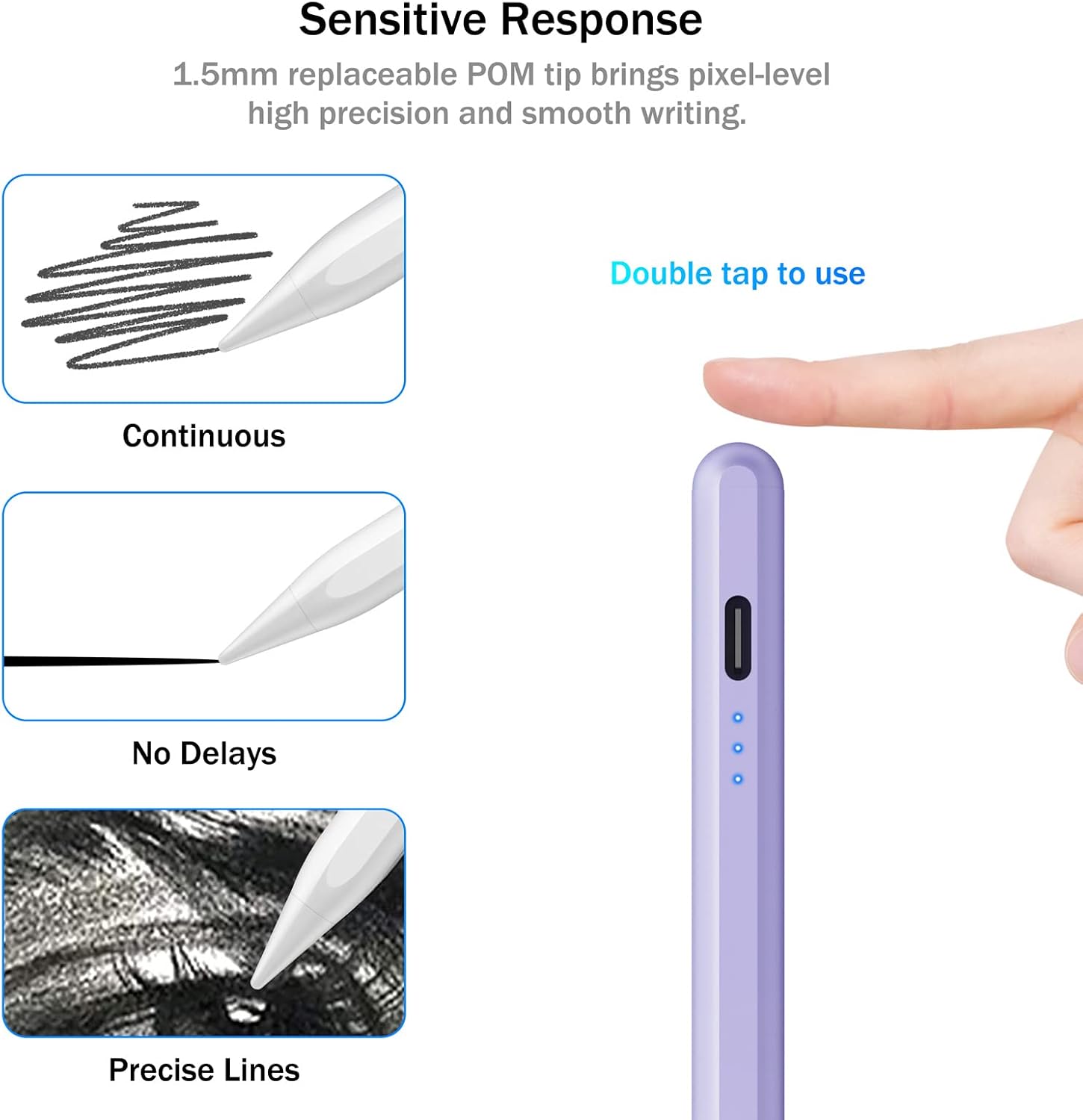 Detalle de Cisteen Stylus Pen for iPad with Tilt Sensor