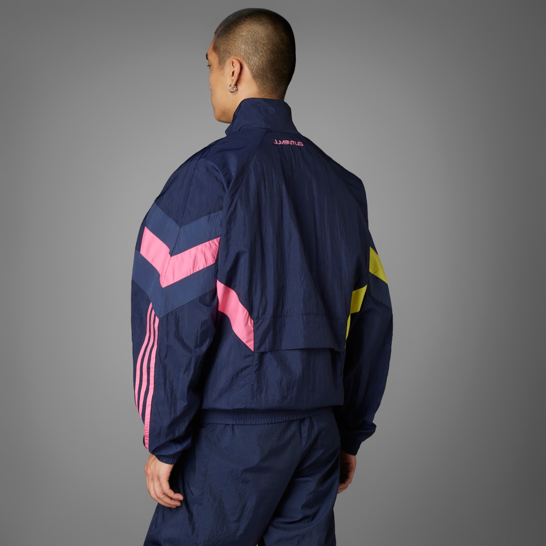 Detalle 2 de Chaqueta Juventus Originals de Adidas: azul para fans de la Juventus y el streetstyle
