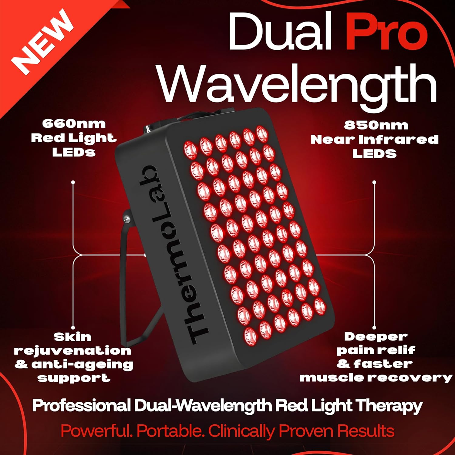 Thumbnail 4 de ThermoLab Aura Pro 300W Red & Infrared LED Light Panel (660nm & 850nm) Review