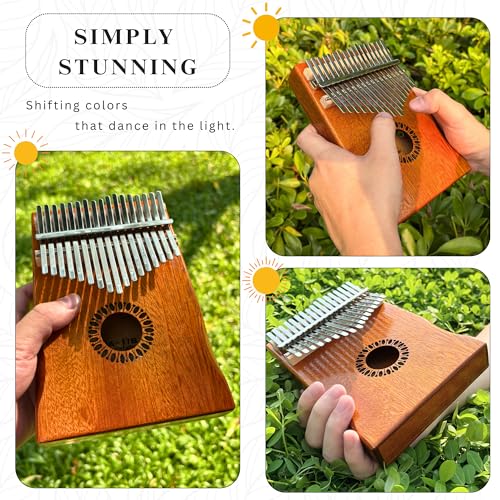 Thumbnail 2 de Newlam 17-Key Kalimba Thumb Piano: Handcrafted, Ergonomic & Ready to Play