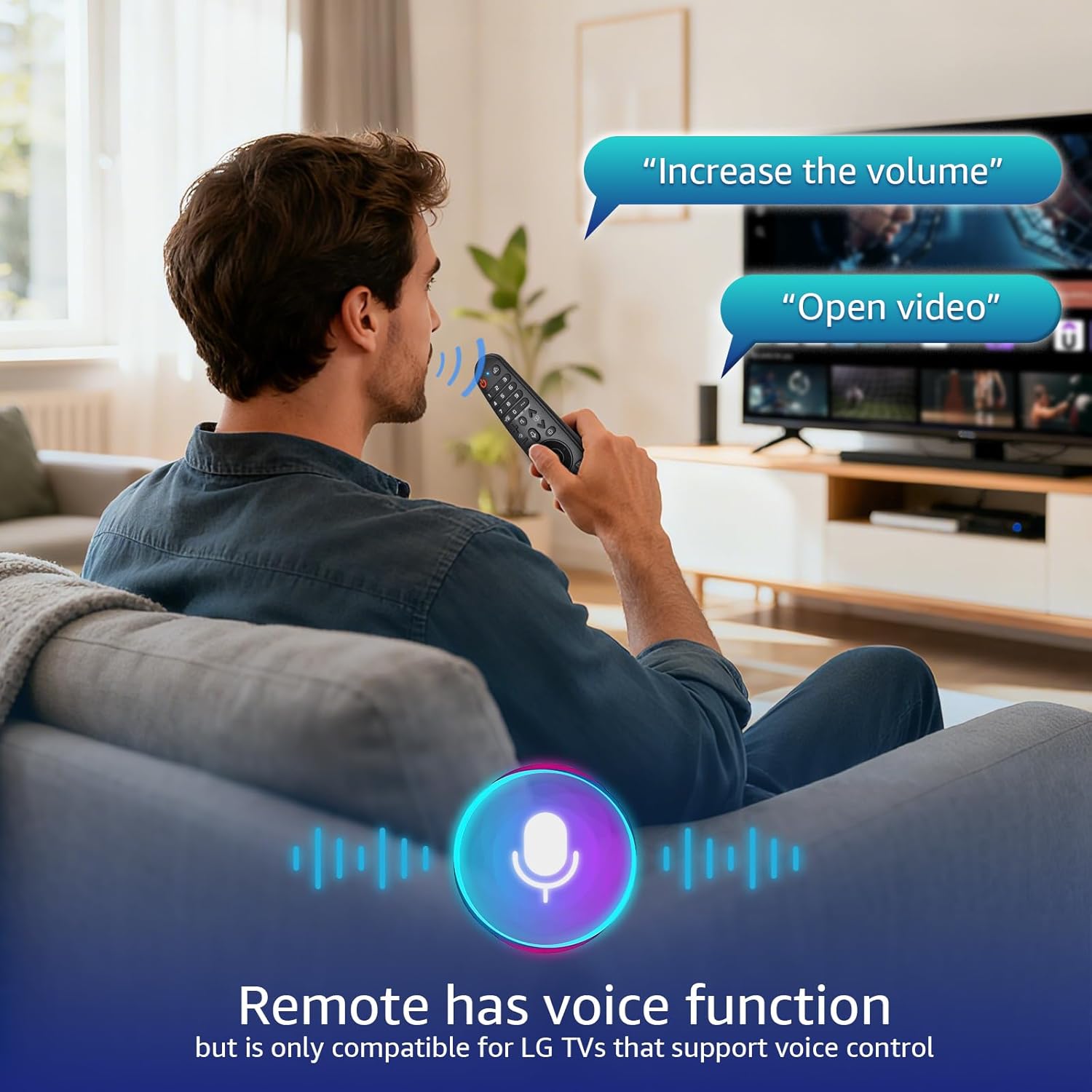 Detalle 2 de Voice Magic AN‑MR24gn Magic Remote