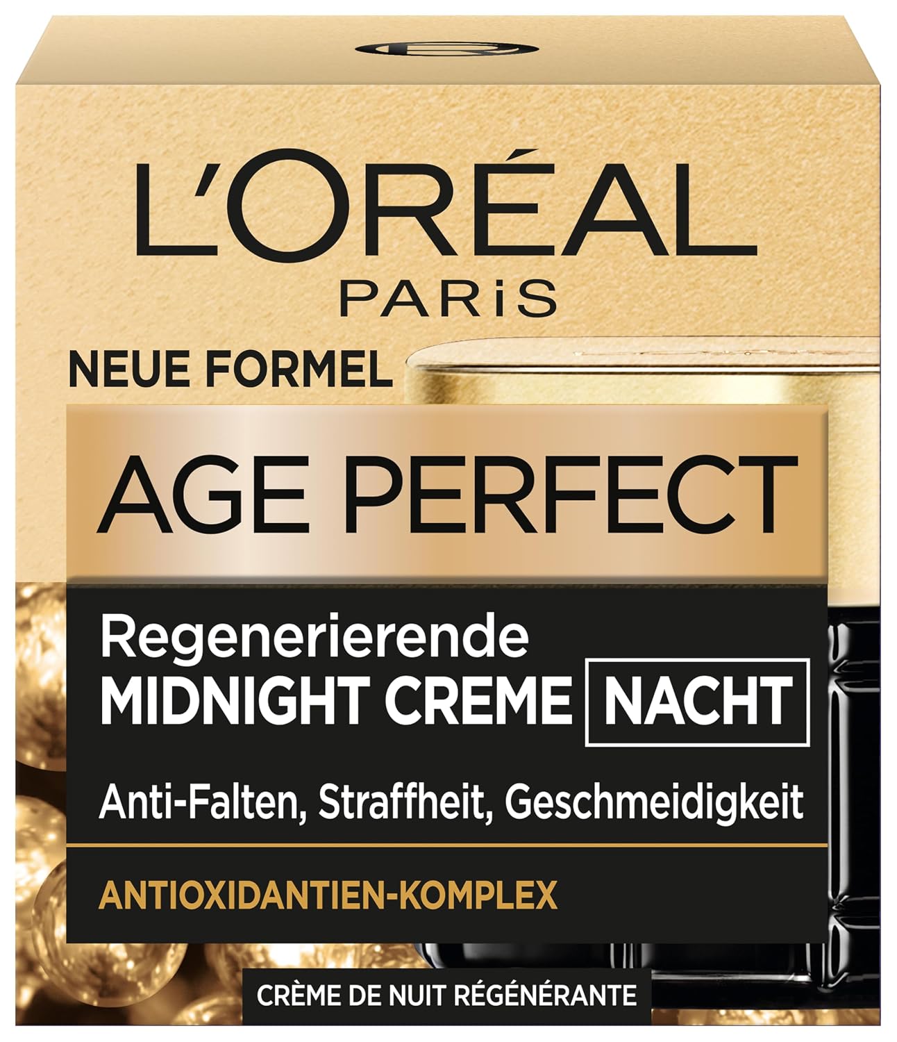 Detalle de L'Oréal Paris Midnight Creme Age Perfect Zell Renaissance – Nachtcreme 50 ml
