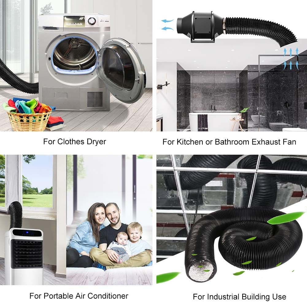 Thumbnail 4 de 4 Inch 16ft Air Duct for Dryer & Fan ⌛