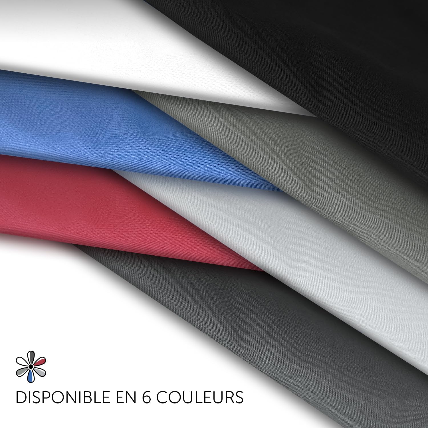 Thumbnail 6 de AboveBED Taie d'oreiller 50x70 (Lot de 2) – Anthracite, Jersey 100% Polyester