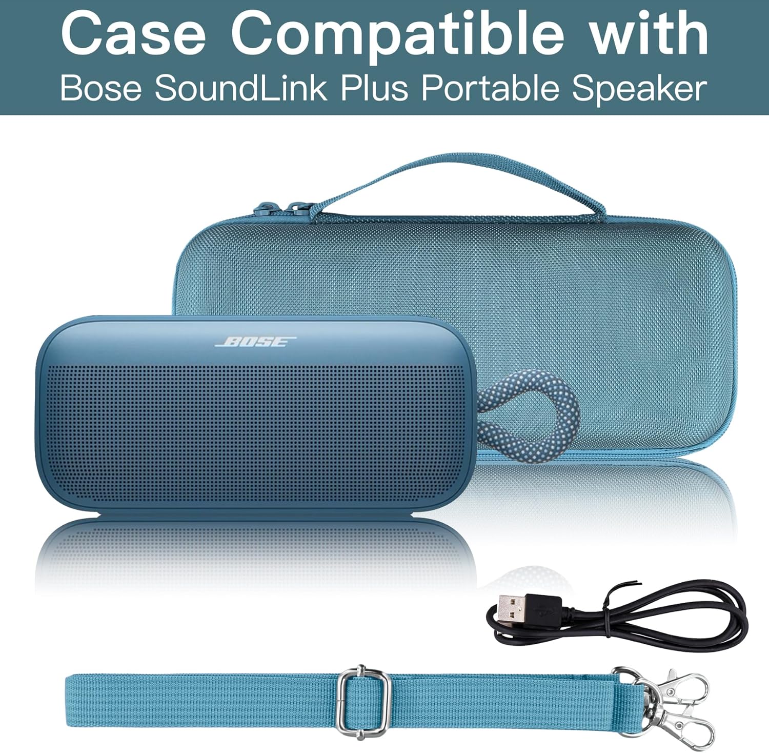 Thumbnail 1 de co2CREA Storage Carry Travel Hard Case for Bose SoundLink Plus Speaker (Case Only)