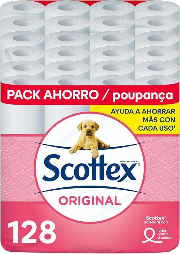 Scottex Original Papel Higiénico: Suavidad y Resistencia 🧻