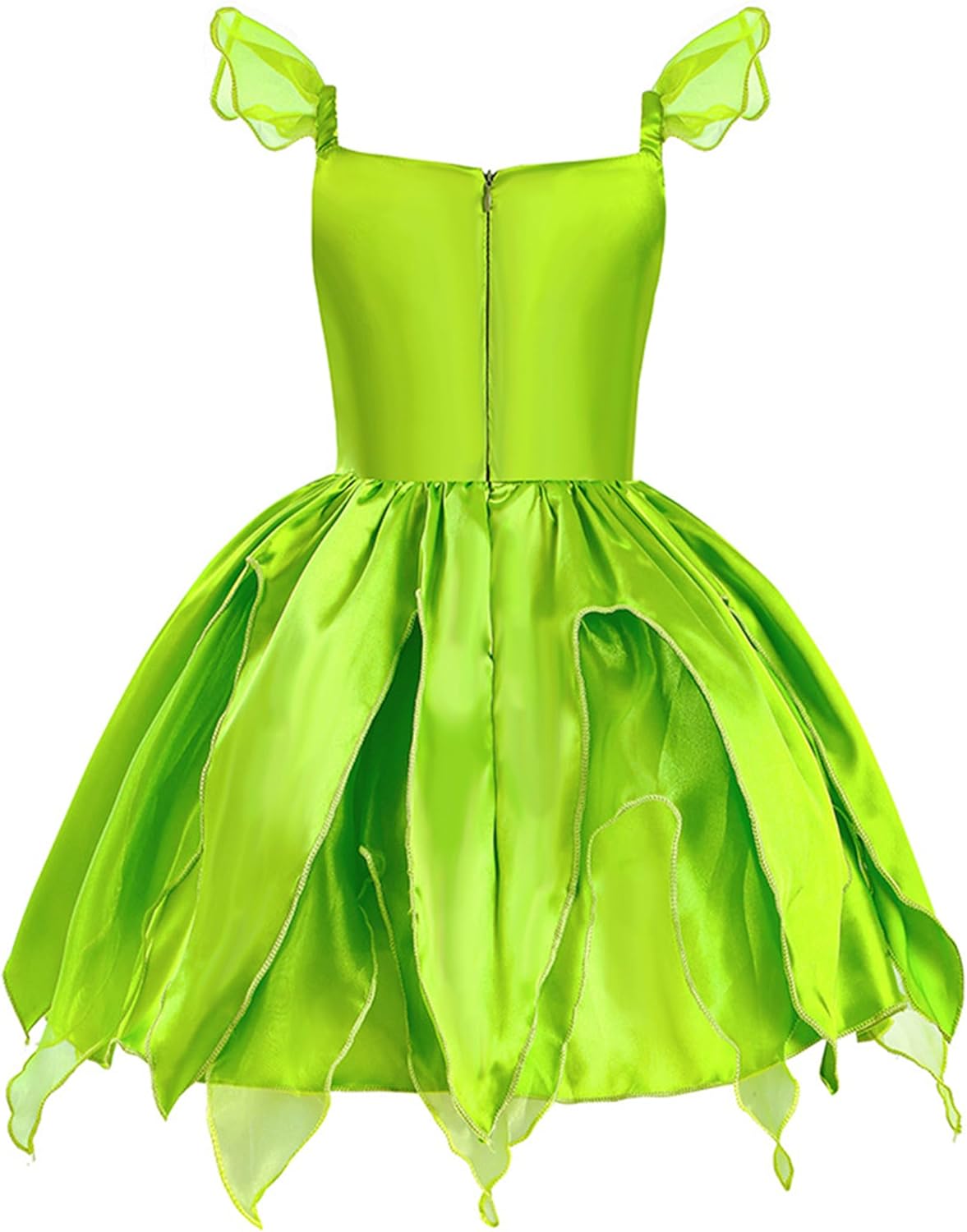 Thumbnail 3 de Robe de la princesse Tiana YOSICIL pour fillette avec ailes de papillon, baguette magique et accessoires