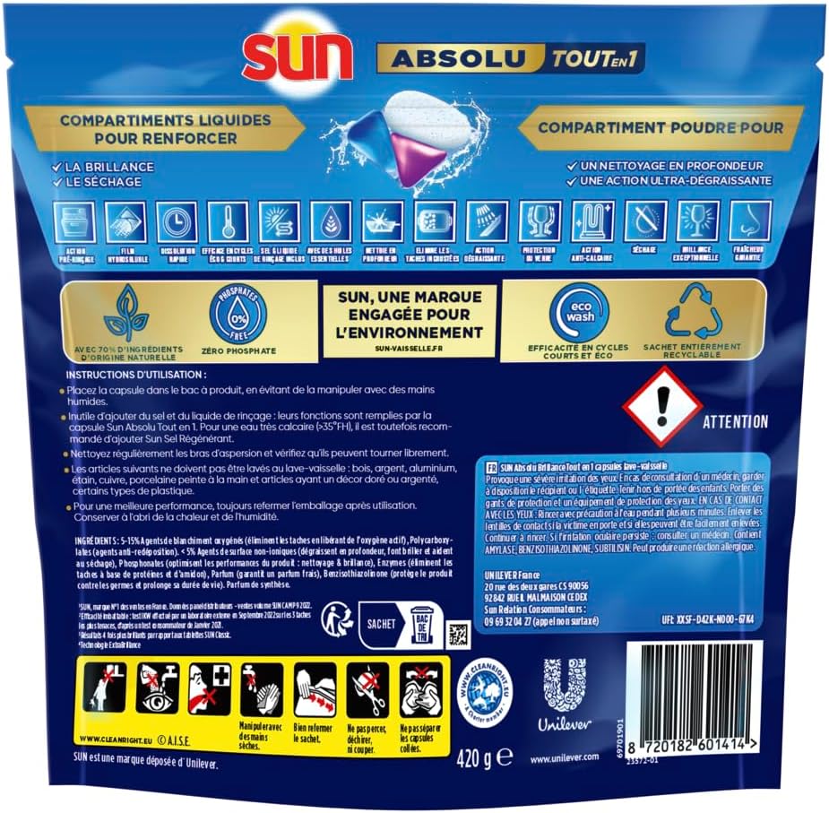 Thumbnail 2 de Sun Absolu Tout-en-1 Brillance 28 capsules