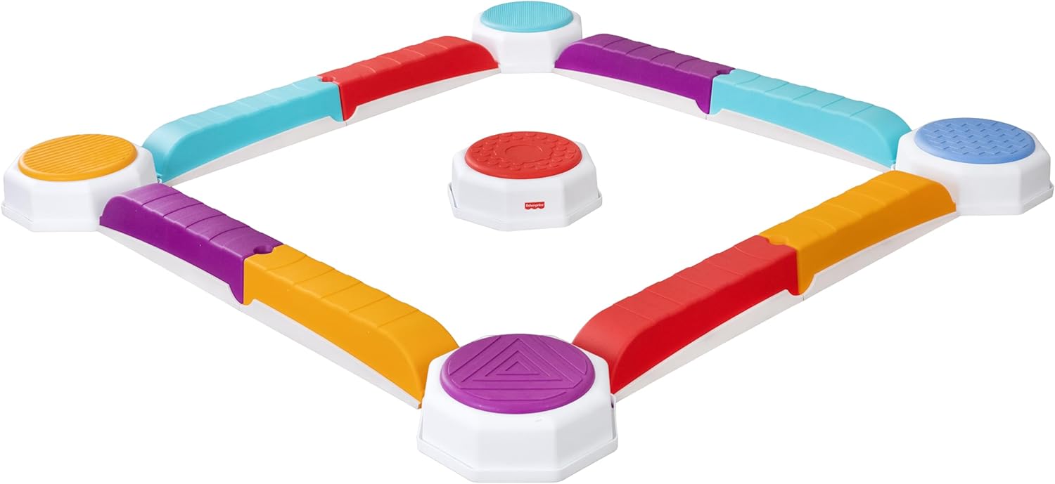 Fisher-Price™ Toy Balance Beam: 13-Piece Obstacle Course for Active Play
