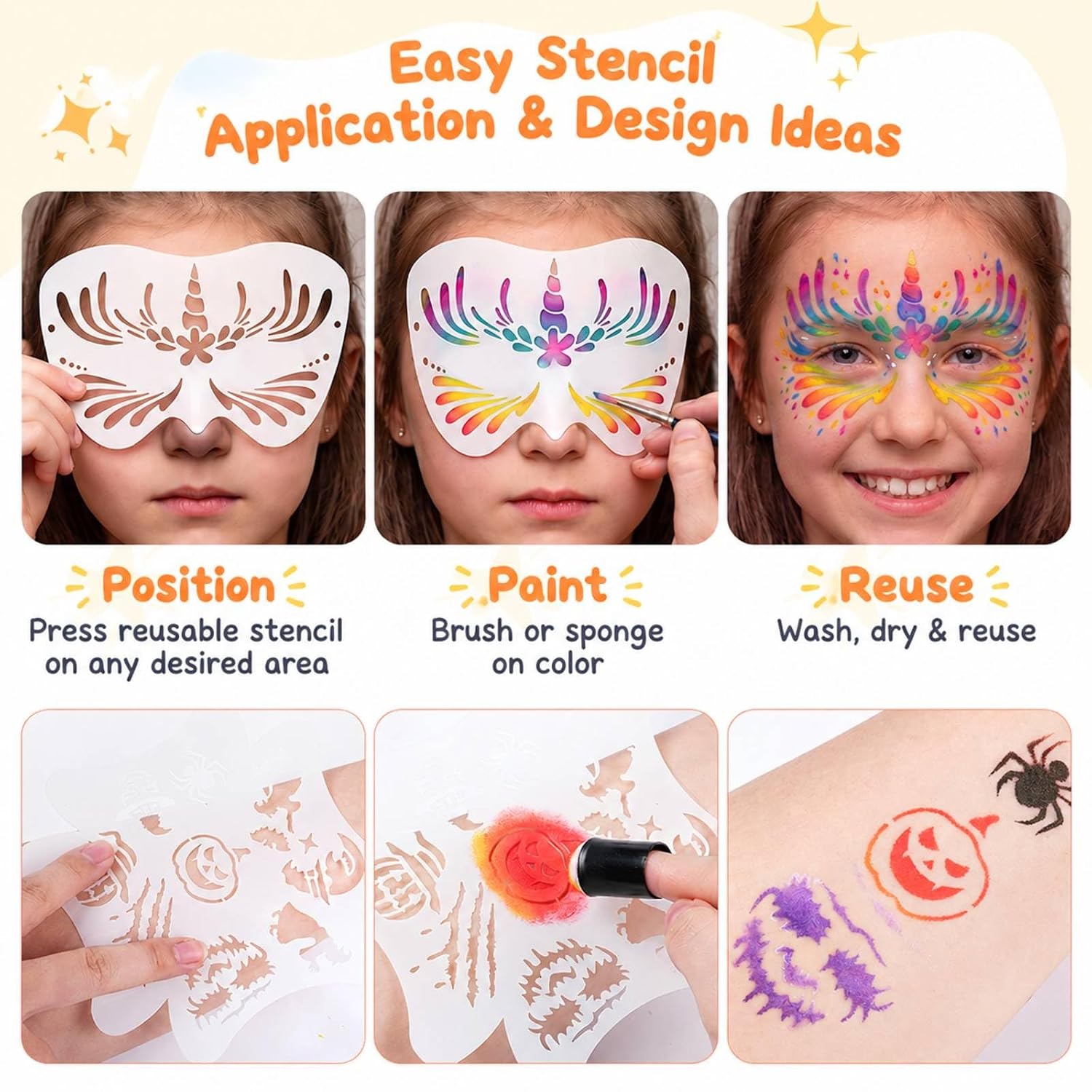Thumbnail 3 de Nicpro Face Painting Kit, 10g Split Cakes