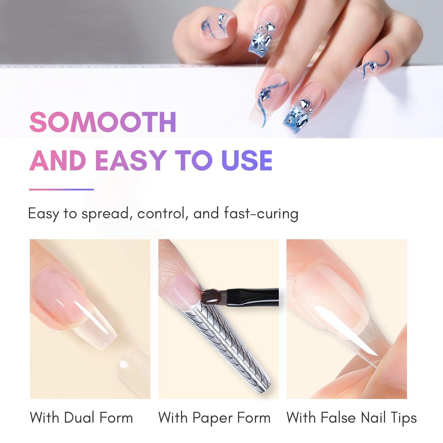 Thumbnail 3 de Makartt Poly Nail Extension Gel 50 ML 💅
