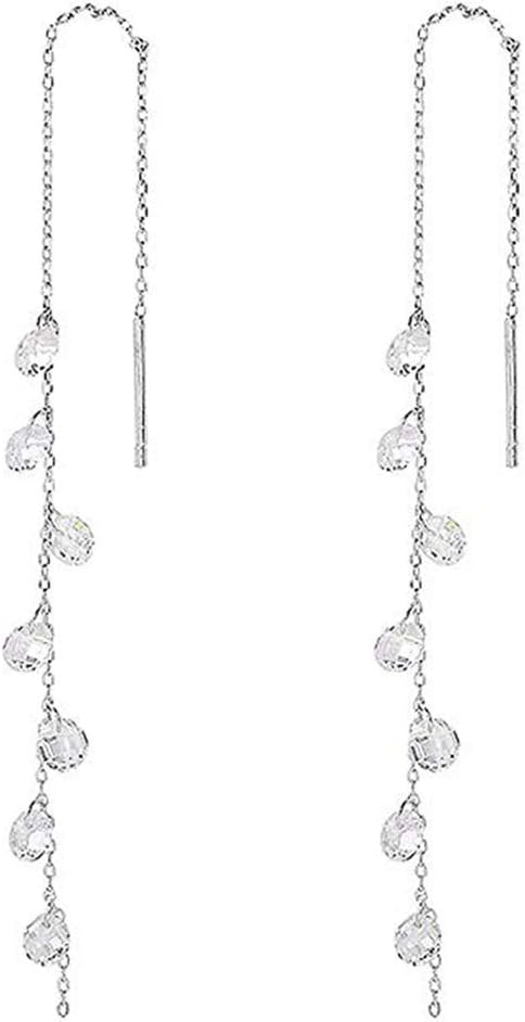 Detalle de SLUYNZ pendientes 925 gota CZ