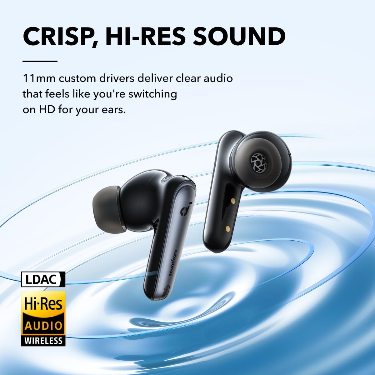 Detalle 2 de Soundcore Liberty 4 NC earbuds, 50H battery