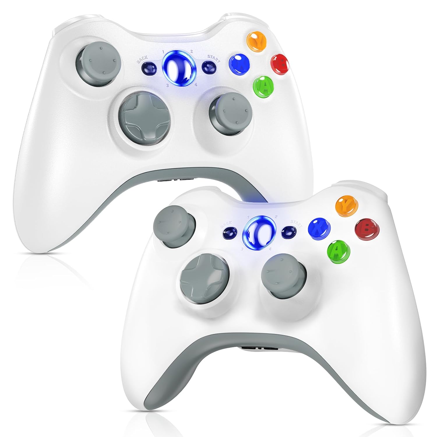 Detalle de Gamrombo 2 Pack Replacement Wireless Xbox 360 Controller