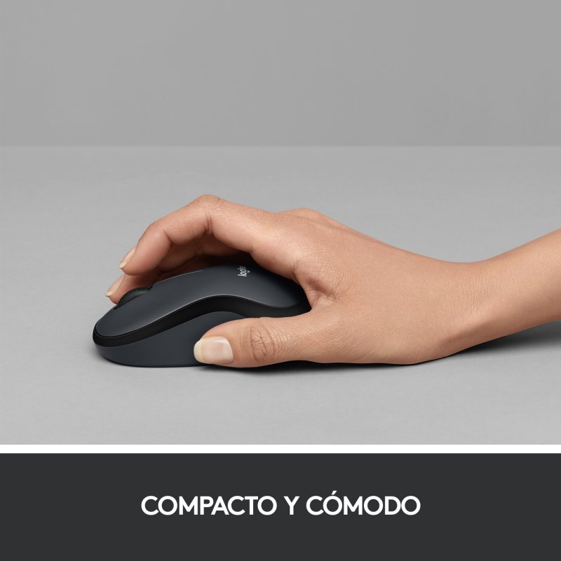 Detalle de Logitech ratón inalámbrico M220 Silent