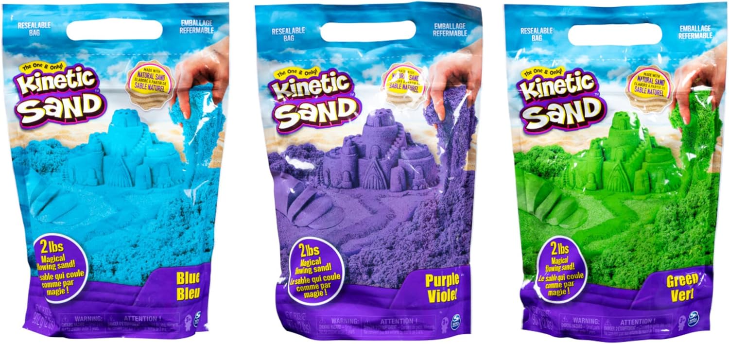 Detalle de Kinetic Sand 0.9 kg kinetic sand play