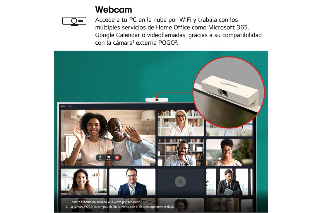 Thumbnail 3 de Setup Monitor LG 4K WebOS 32" + Monitor LG FHD 24" (32U85-24U41.SET)