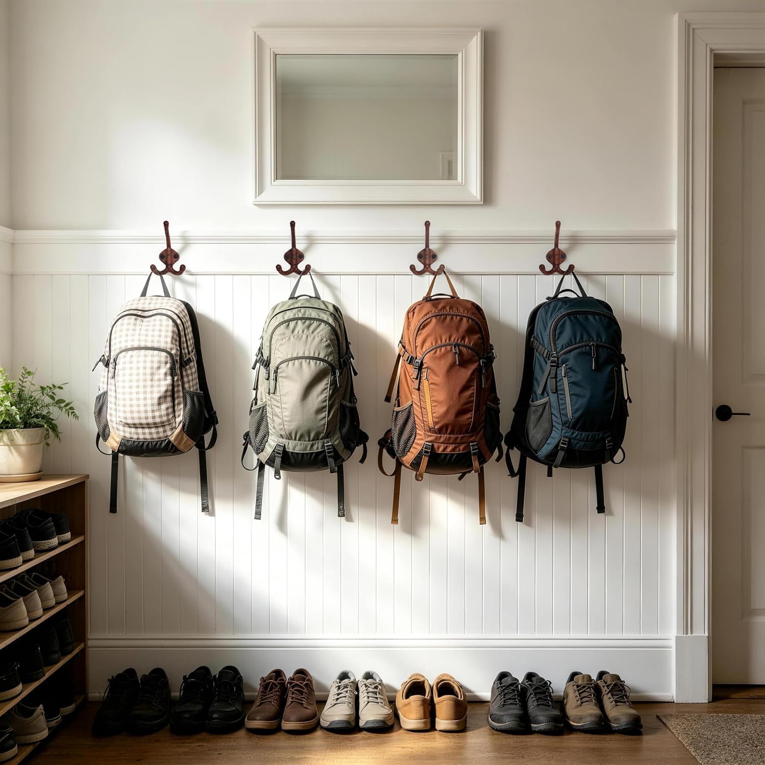 Detalle 2 de Dseap Cast Iron Wall Hooks