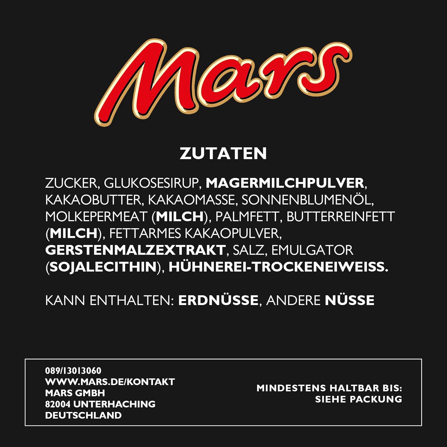 Detalle de Mars Schokoriegel – 32 x 51 g mit Karamell, Nougat und Vollmilchschokolade
