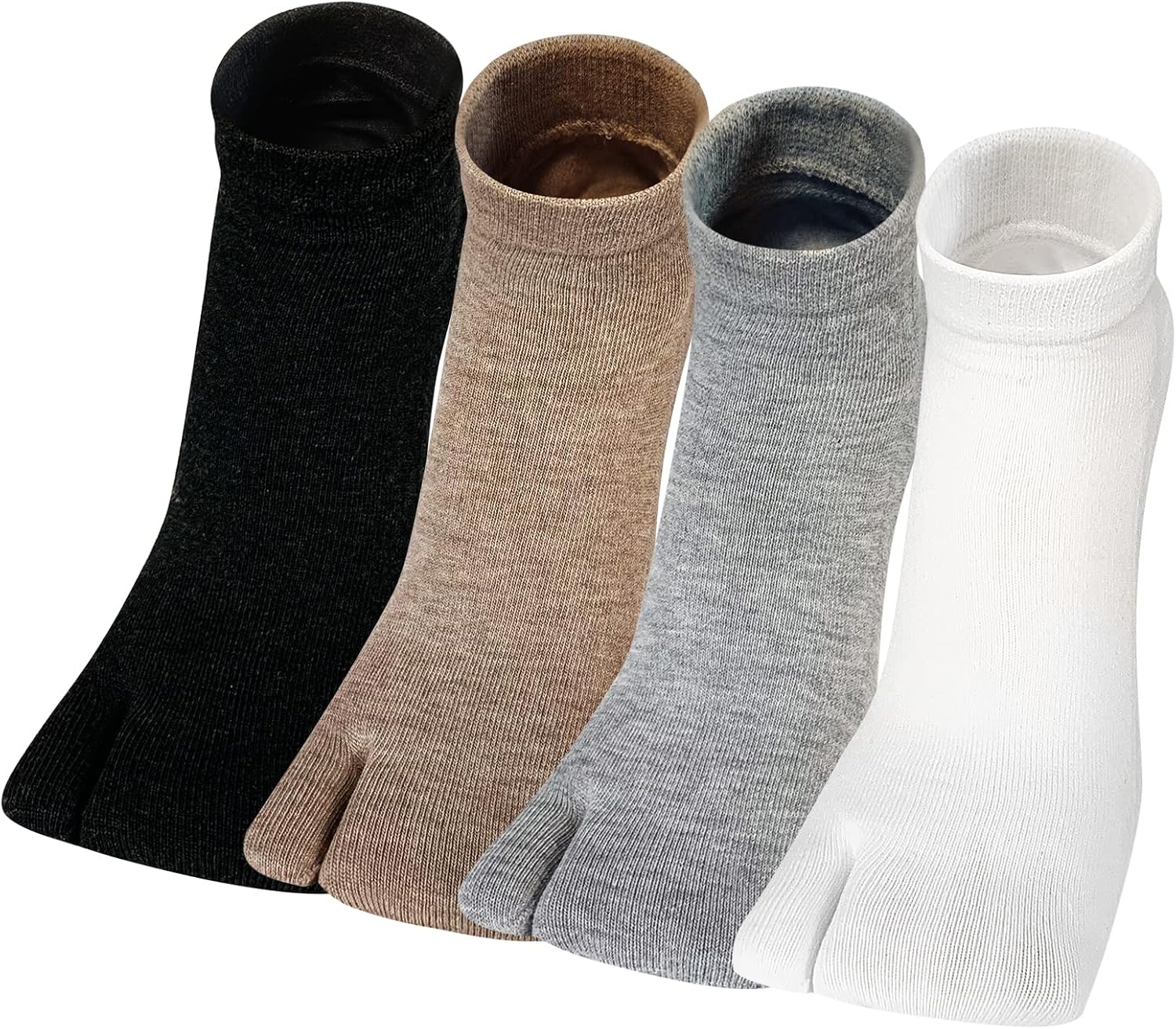 Detalle de PUTUO Chaussettes Tabi Femme Japonaise 4 Paires