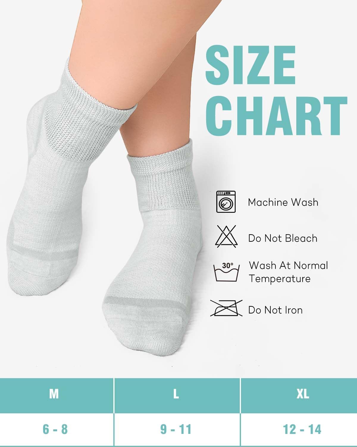 Detalle 2 de ZFSOCK Diabetic socks with 11.5 inch top