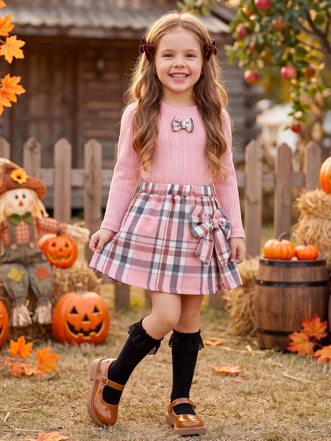 Detalle 2 de Toddler Girl Outfit Set, 18 Months to 6 Years