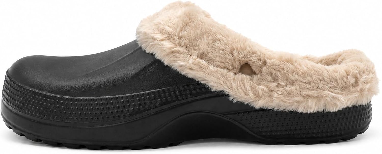 Detalle de JOMIX winterklompen voor heren met EVA-rubber, pluche voering en antislipzool