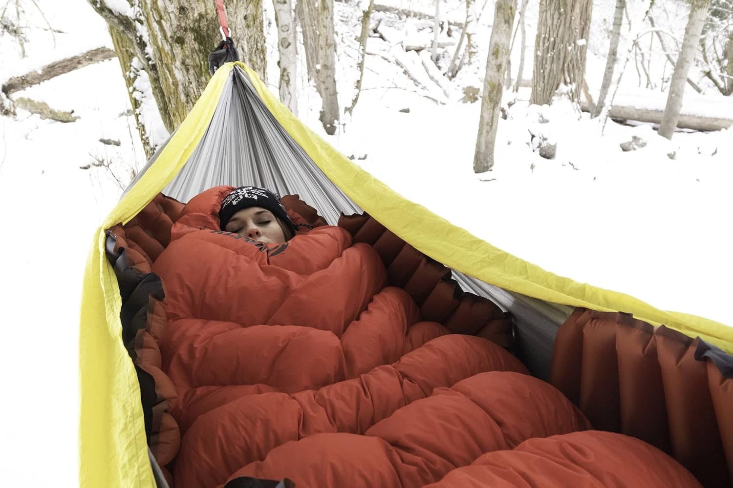 Thumbnail 6 de Klymit Hammock V – izolowana, nadmuchiwana mata do hamaka, czerwona