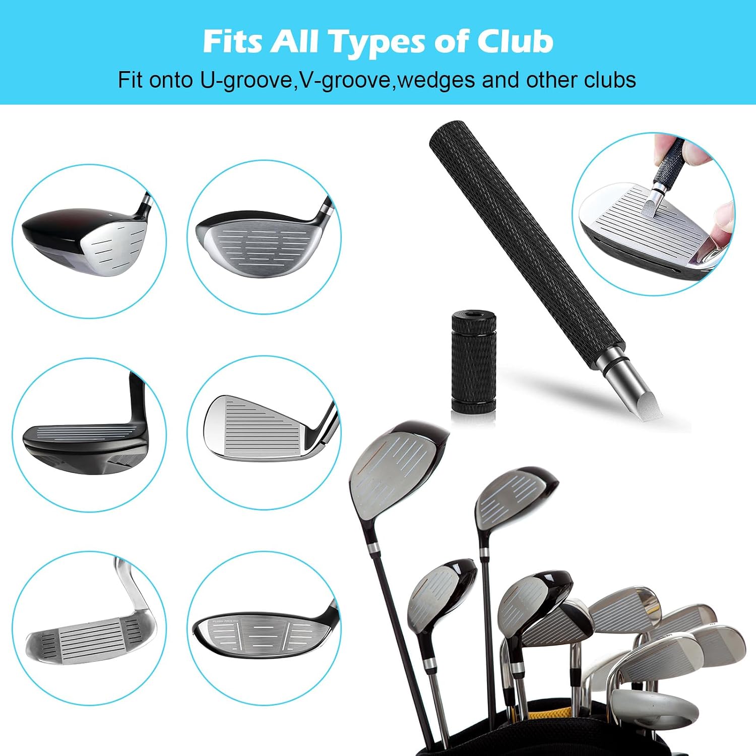 Thumbnail 4 de HUIJUTCHEN Golf Club Cleaner