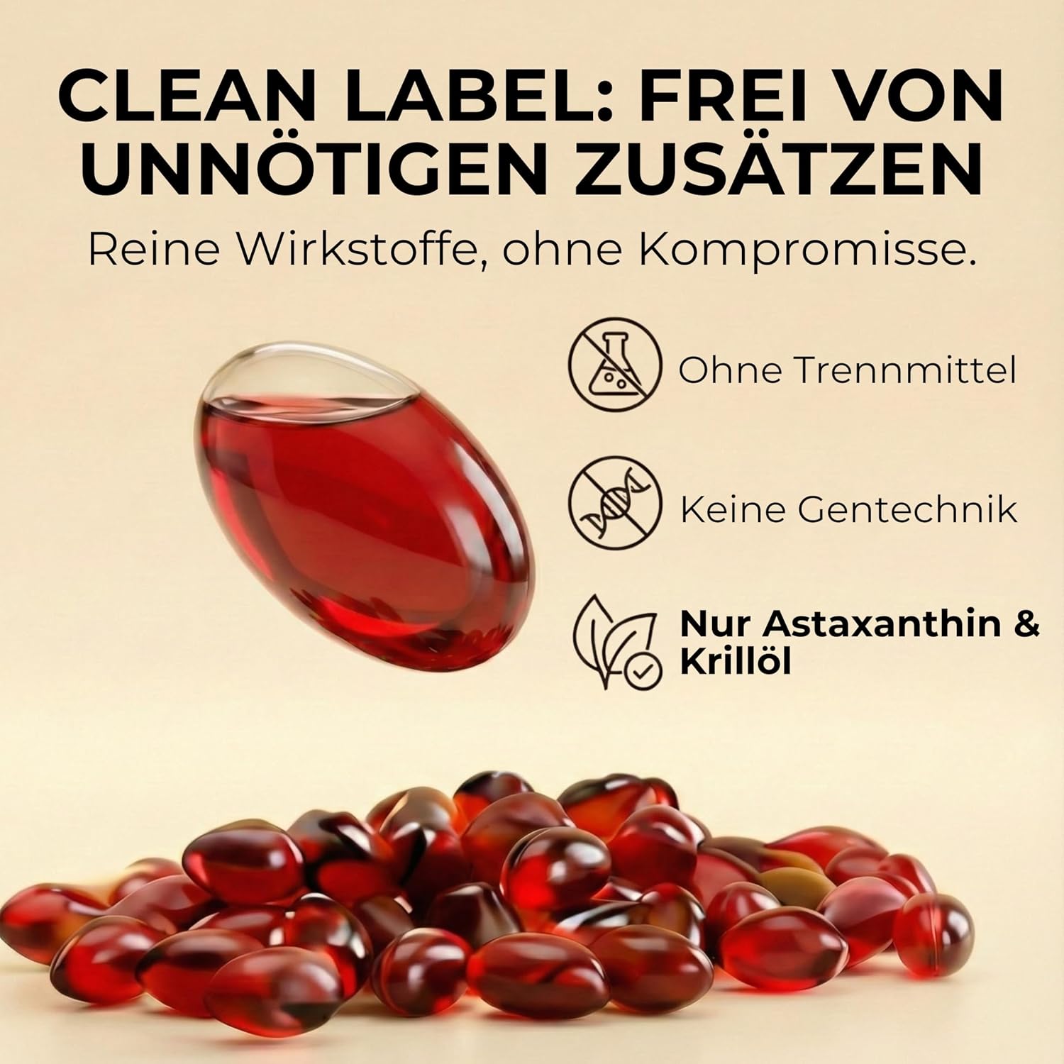 Detalle 1 de Marble Astaxanthin 12 mg mit Krillöl Softgel