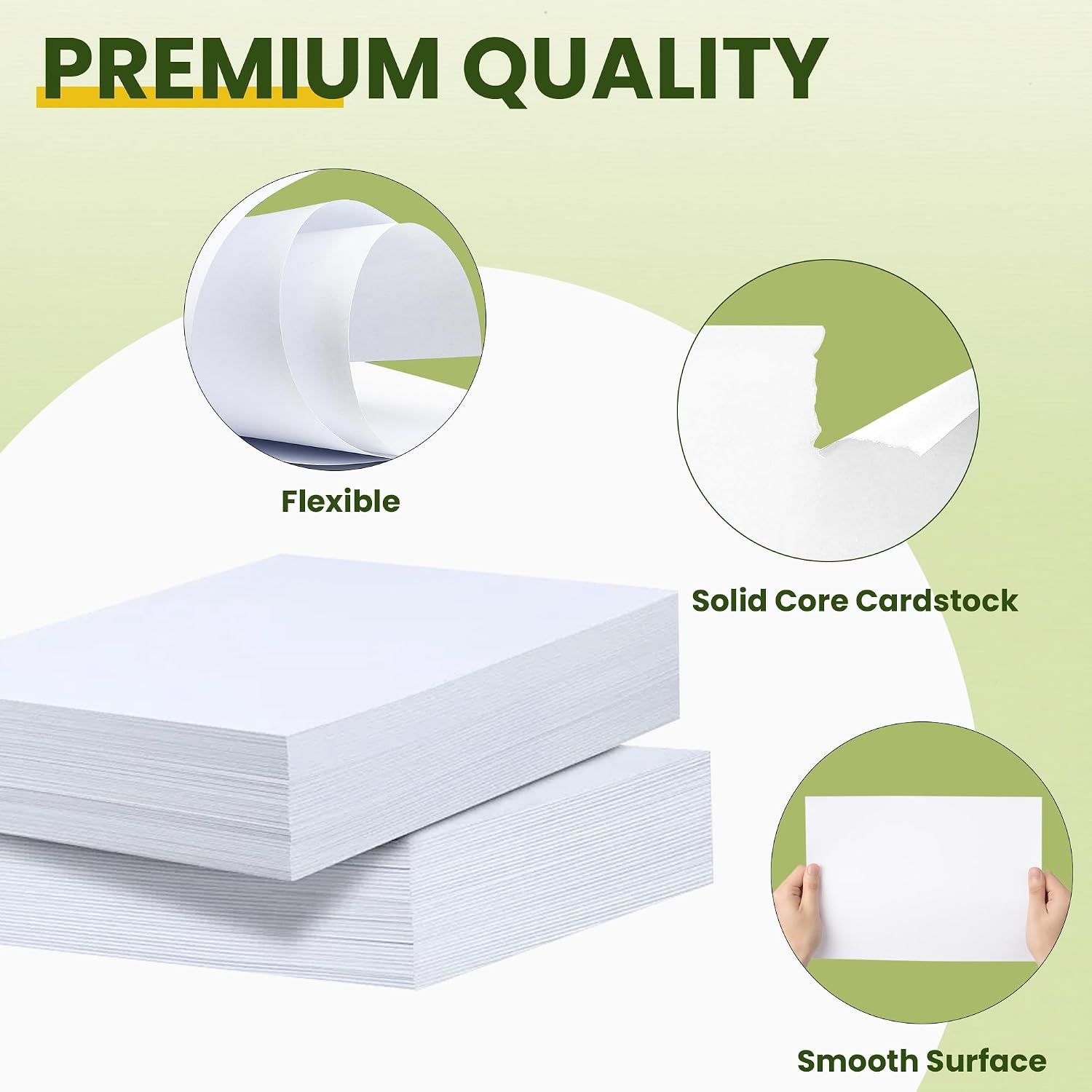 Thumbnail 2 de Card White Card A4 120 Sheets 230Gsm, White