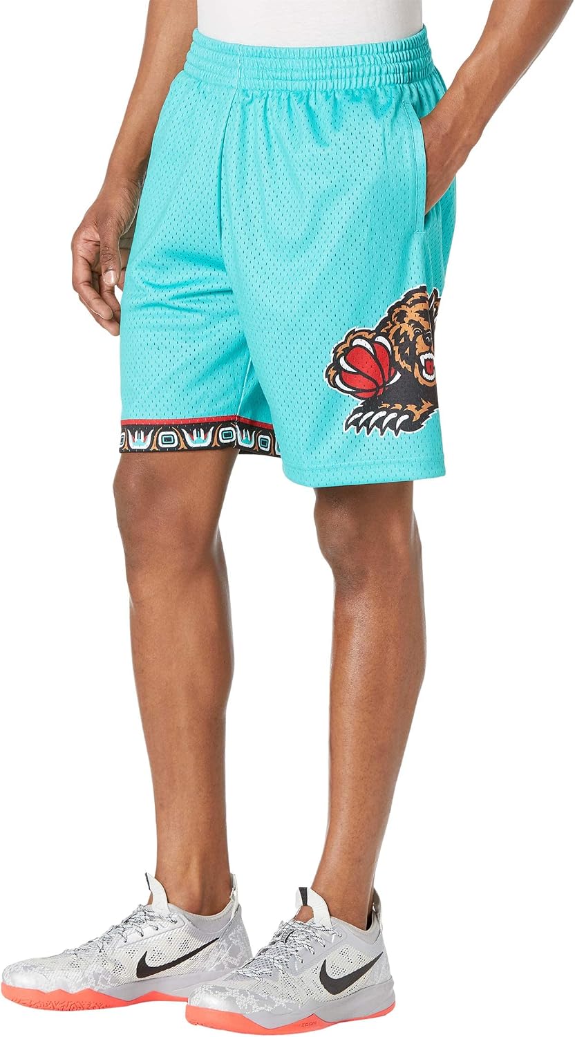 Detalle de Mitchell & Ness Vancouver Grizzlies Swingman Shorts 1996-97